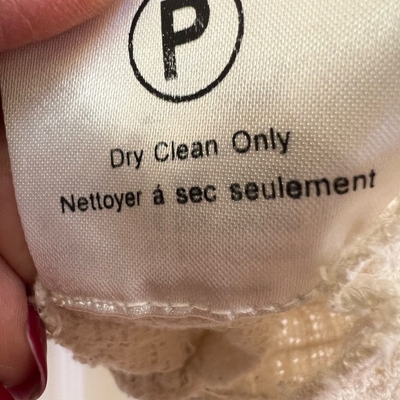 Vineet Bahl for Anthropologie Boho Embroidered Dolman Sleeve Top XS Ivory - Picture 7 of 8